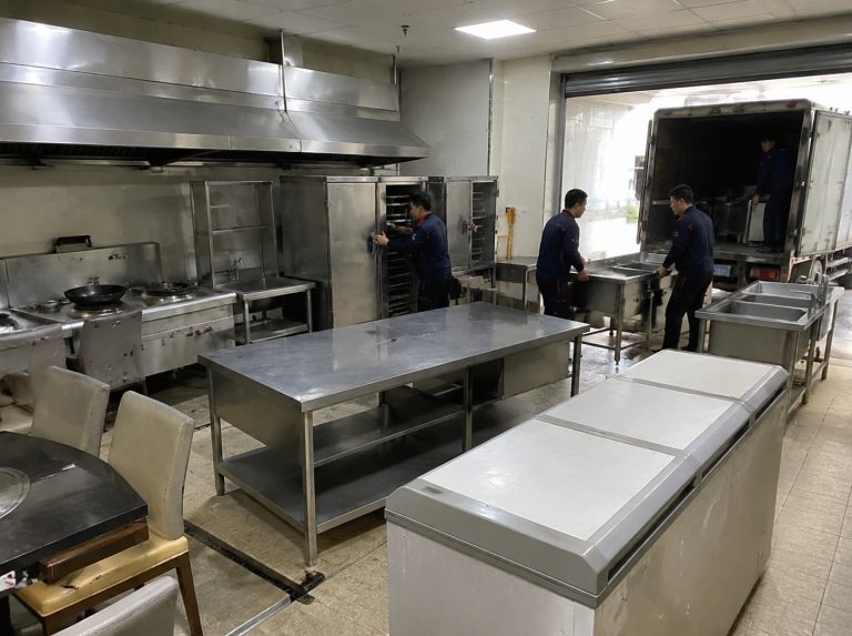 康定酒店宾馆厨房设备整体回收